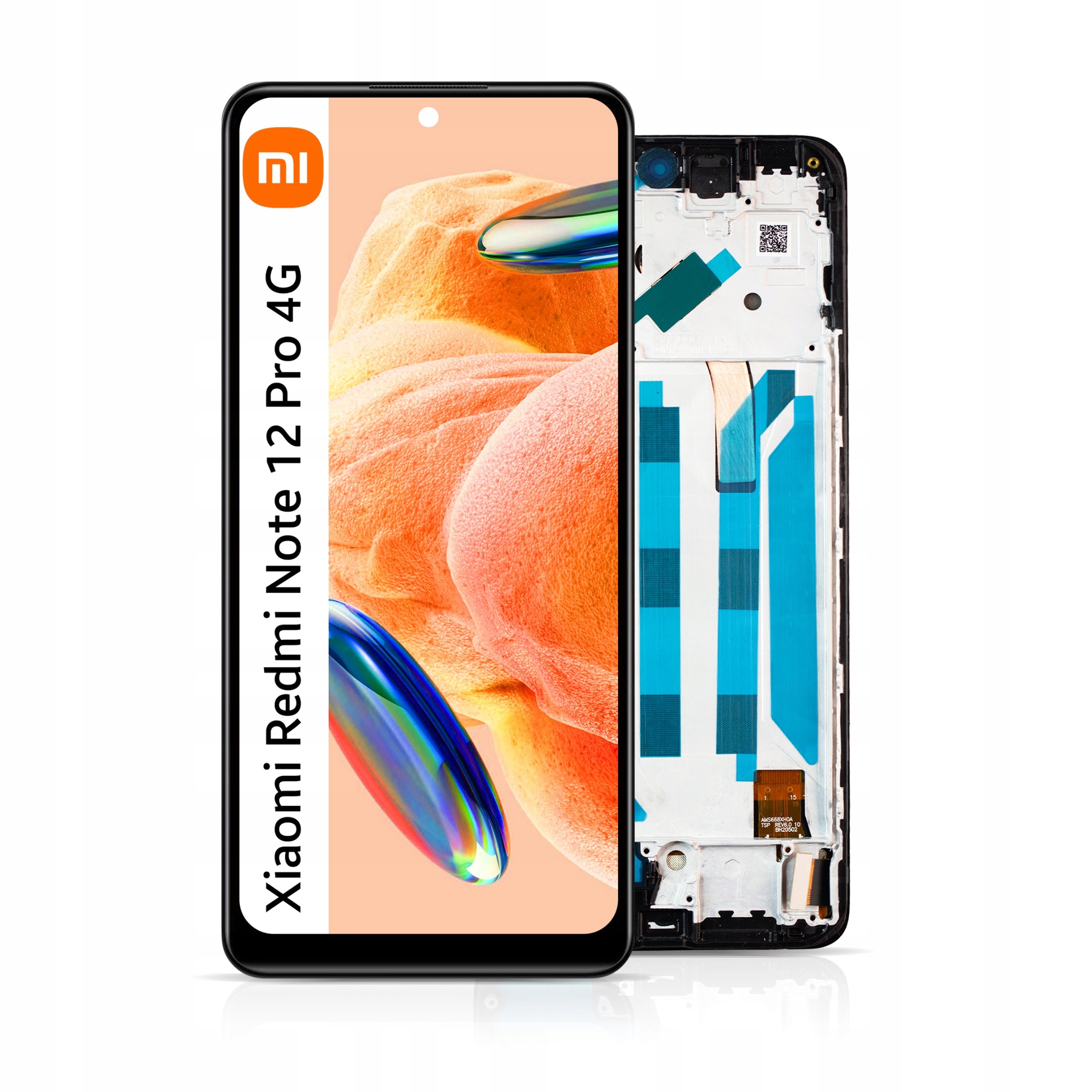 2209116AG LCD pre Redmi Note 12 Pro 4G Displej Rámček Snímač Big Oled