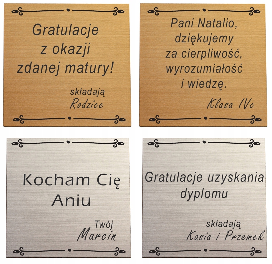 Pudełko Prezentowe Pudełko z Grawerem TRUSKY Marka inny