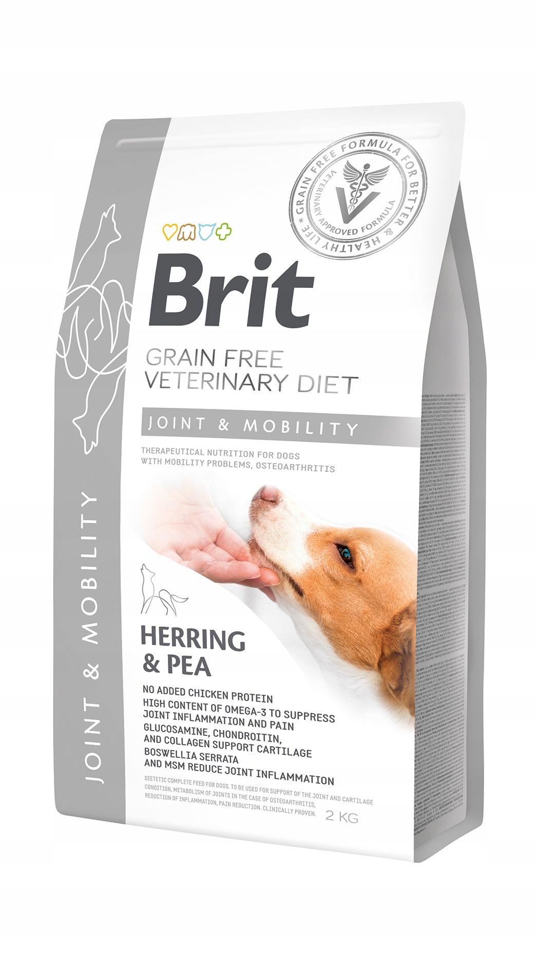 Levně Brit Veterinary Brit Grain Free Veterinary Diet Dog Joint & Mobility Malé plemeno