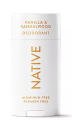 Native Vanilla & Sandalwood 65 g – Antiperspirant pro ženy