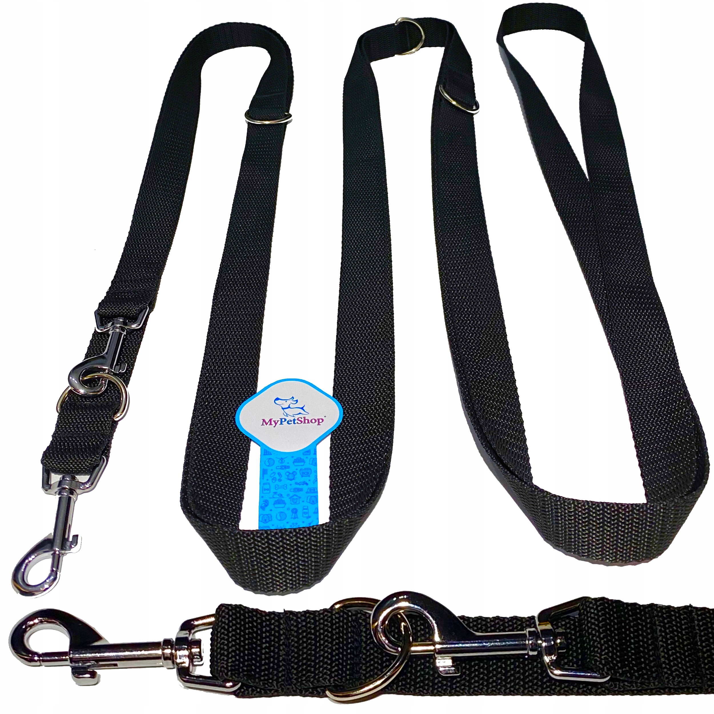 

Smycz Treningowa Przepinana 5 długości. B.Mocna 5m