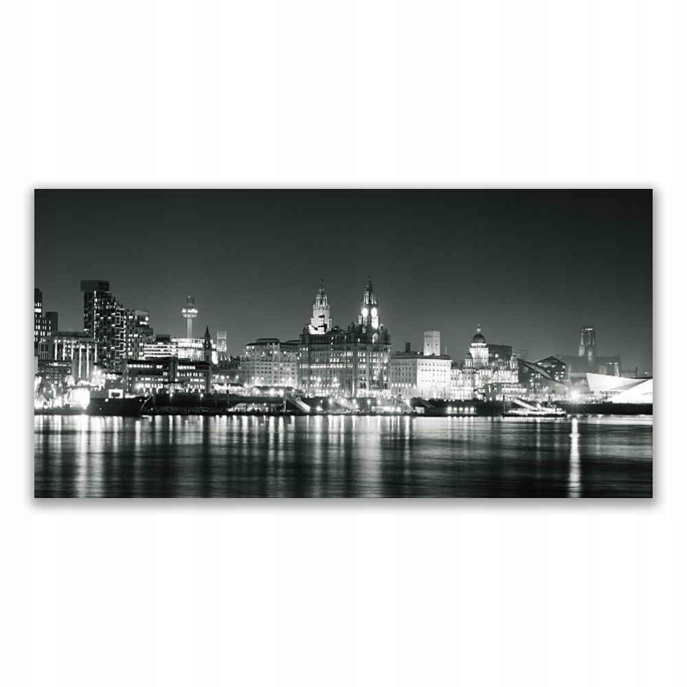 

Obraz akrylowy na ścianę 120x60 Miasto Woda Domy