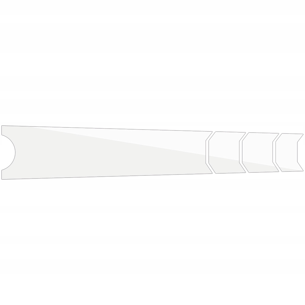 

Bezbarwny FramePAD Ochraniacz na ramę roweru 45cm