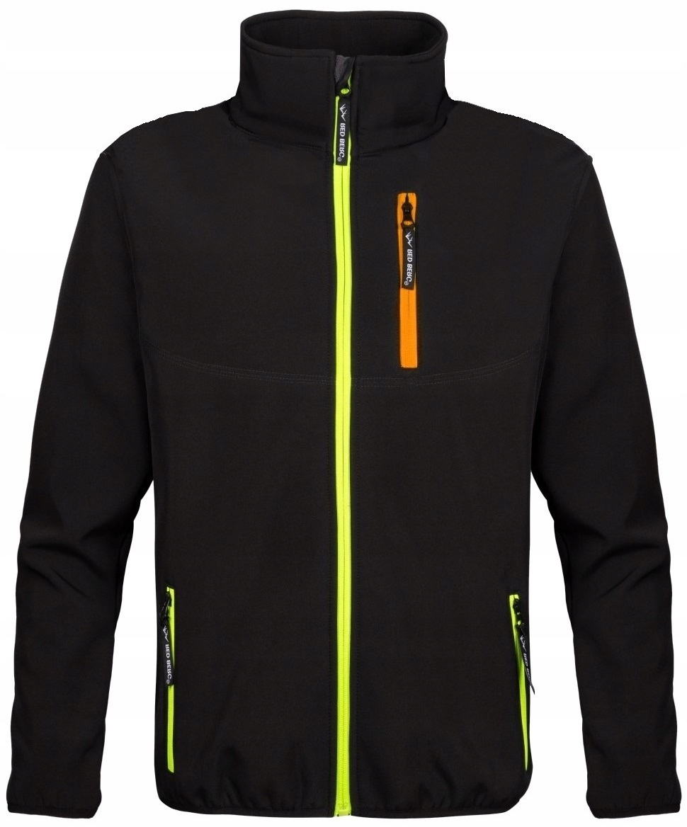 BLUZA POLAR ROBOCZA RED BERG ACTIVE KOLOROWE ZAMKI