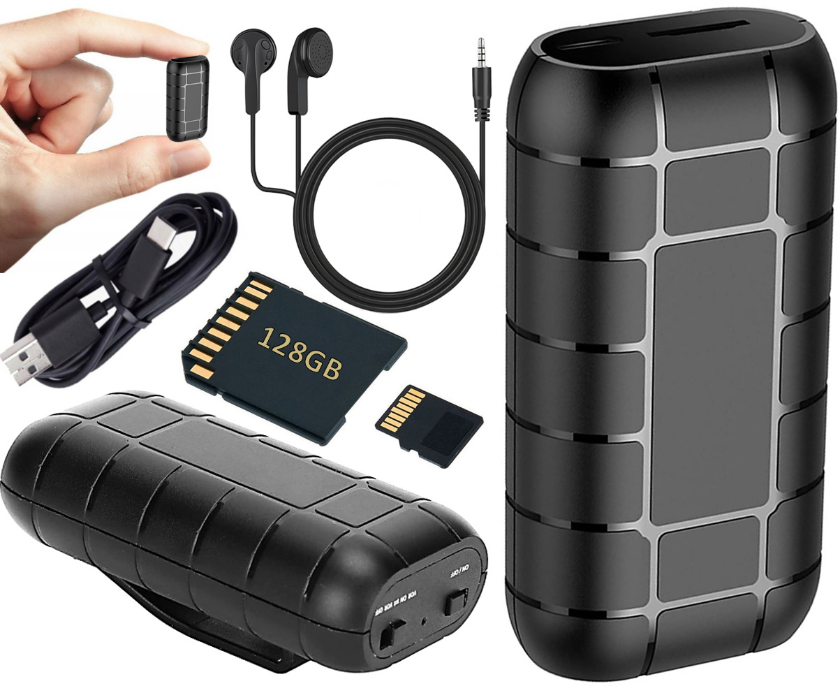 Profesionální odposlech s nejdelší dobou nahrávání 500 hodin a aktivací hlasem