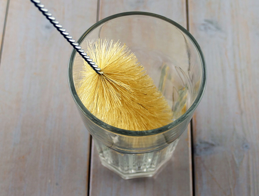 Myjka szczotka do mycia butelek - naturalne włosie Kod producenta 085/541