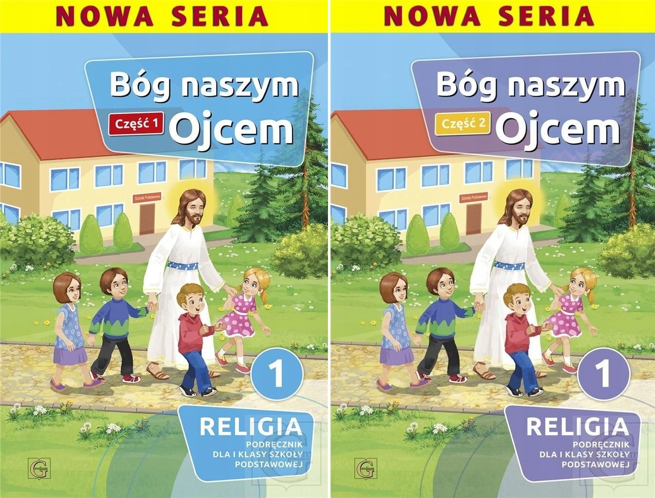 BÓG NASZYM OJCEM KL1 KOMPLET CZ. 1 i 2 GAUDIUM