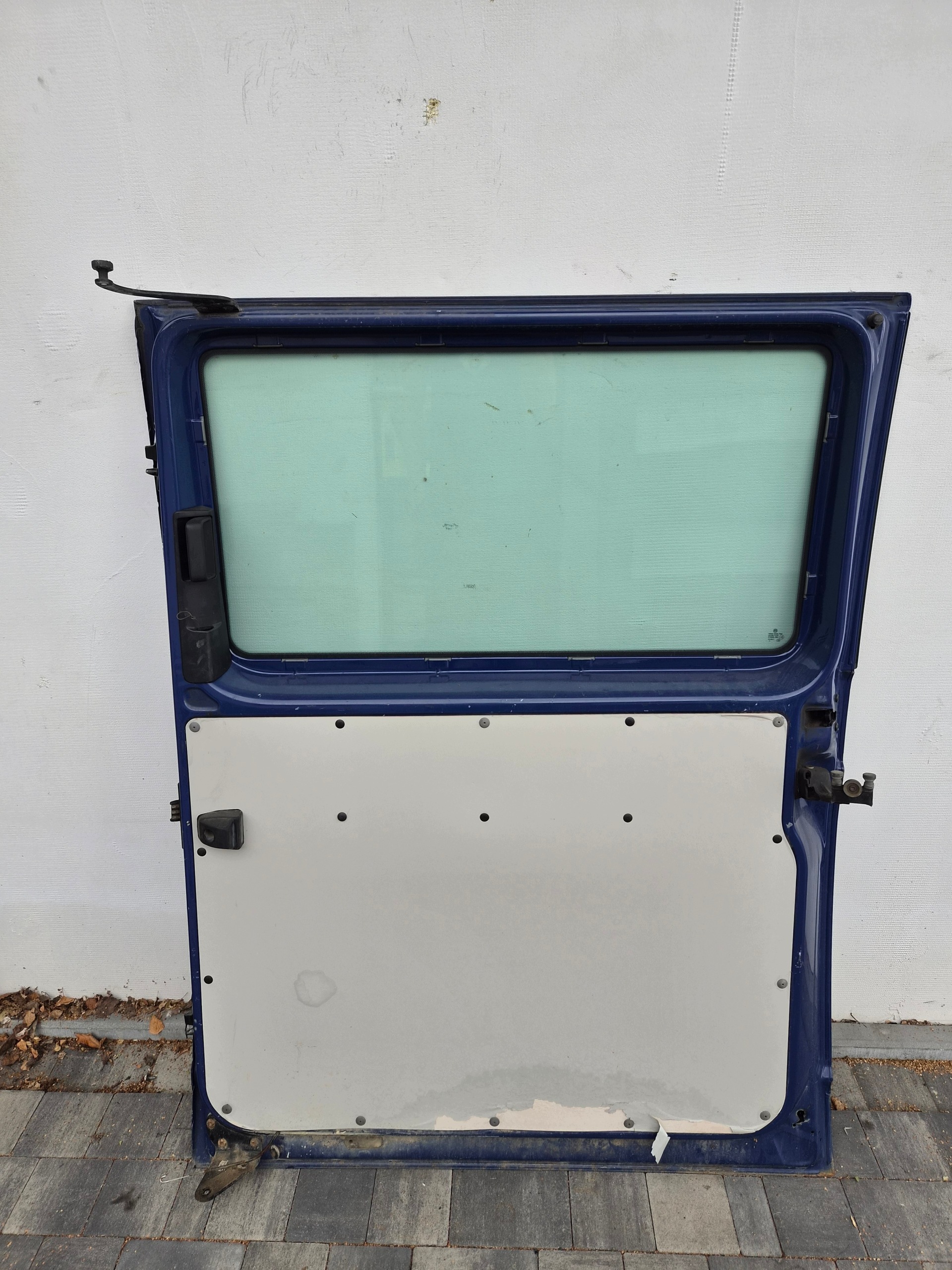 door sliding VW T5 T5 lift side right blue/ granatowe