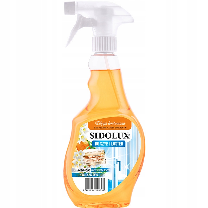 

Sidolux Crystal do mycia szyb mandarynka 500 ml