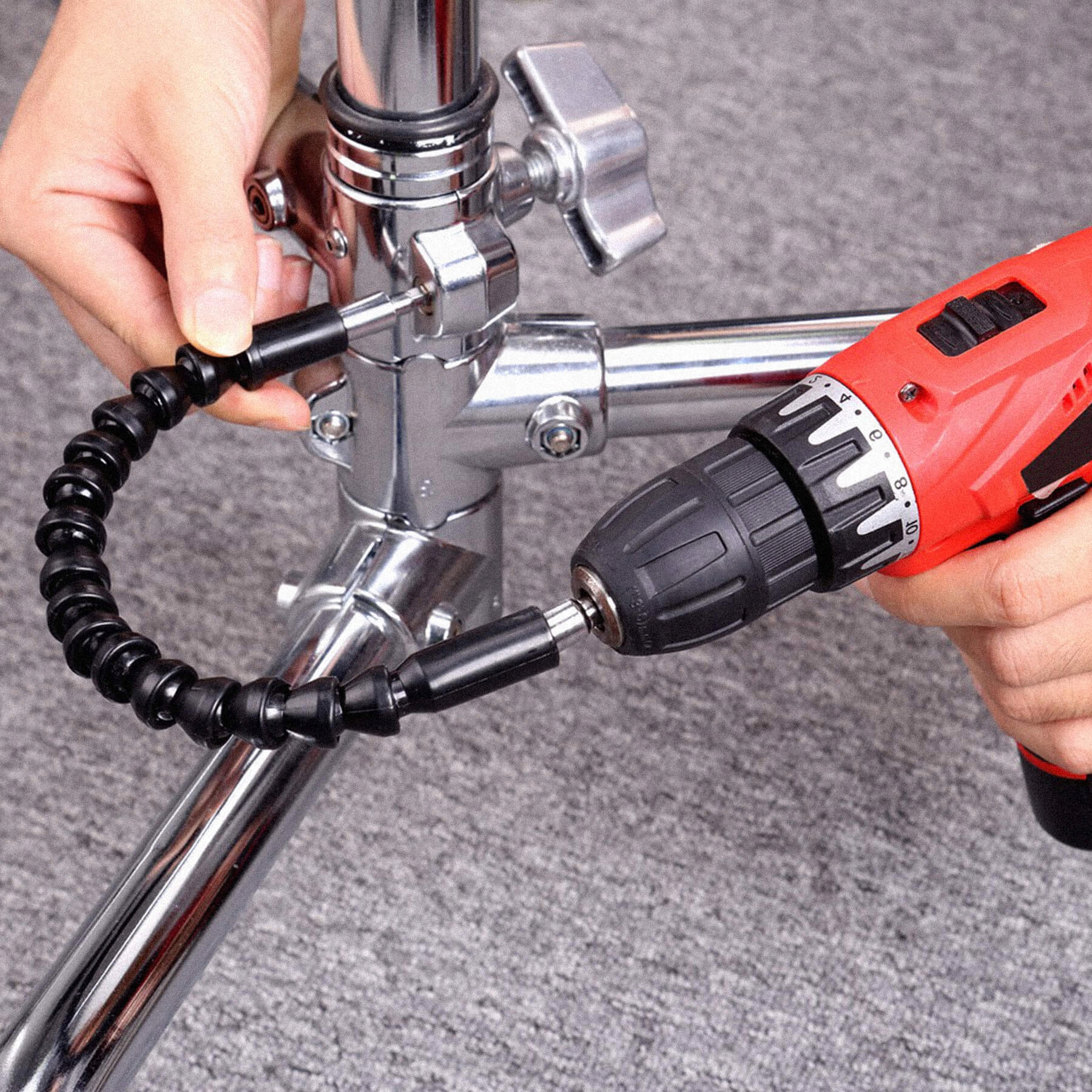 PRZEDŁUŻKA ELASTYCZNA DO WIERTARKI WKRĘTARKI BITÓW Liczba elementów w zestawie 1 szt.