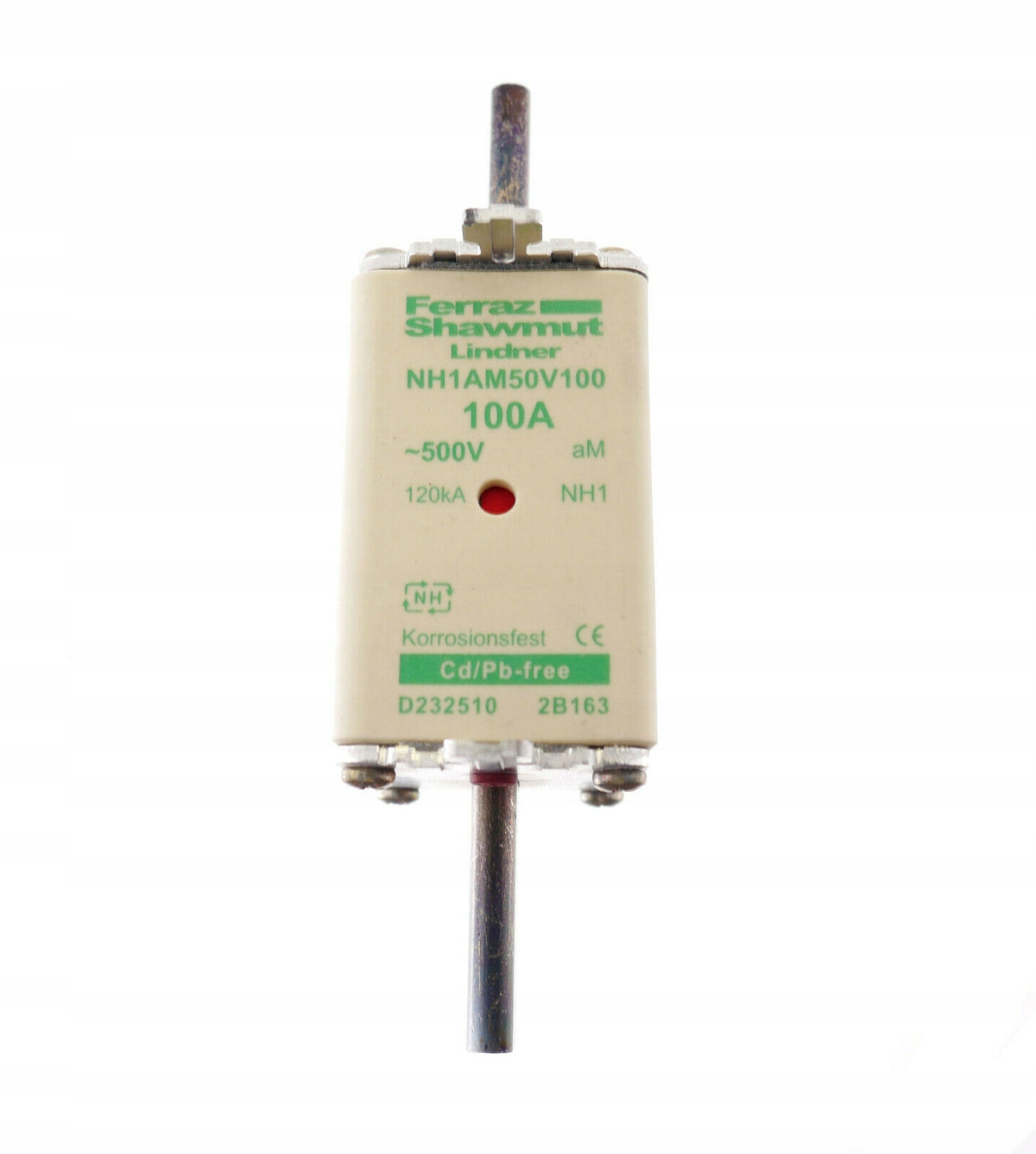 FERRAZ NH1AM50V100 100A 500V BEZPIECZNIK ! NEW !