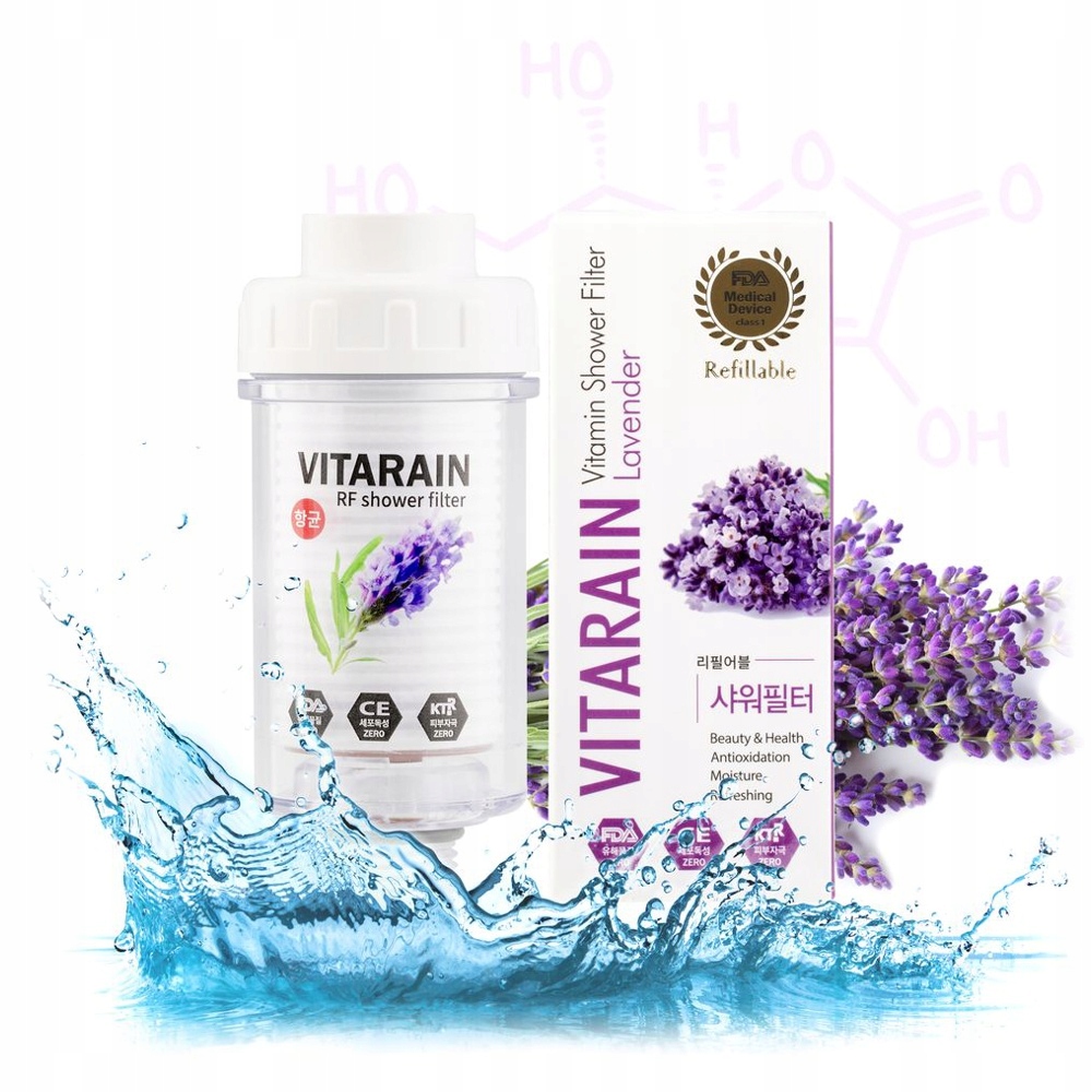 FILTR PRYSZNICOWY ZAPACH LAWENDA WITAMINA VITARAIN