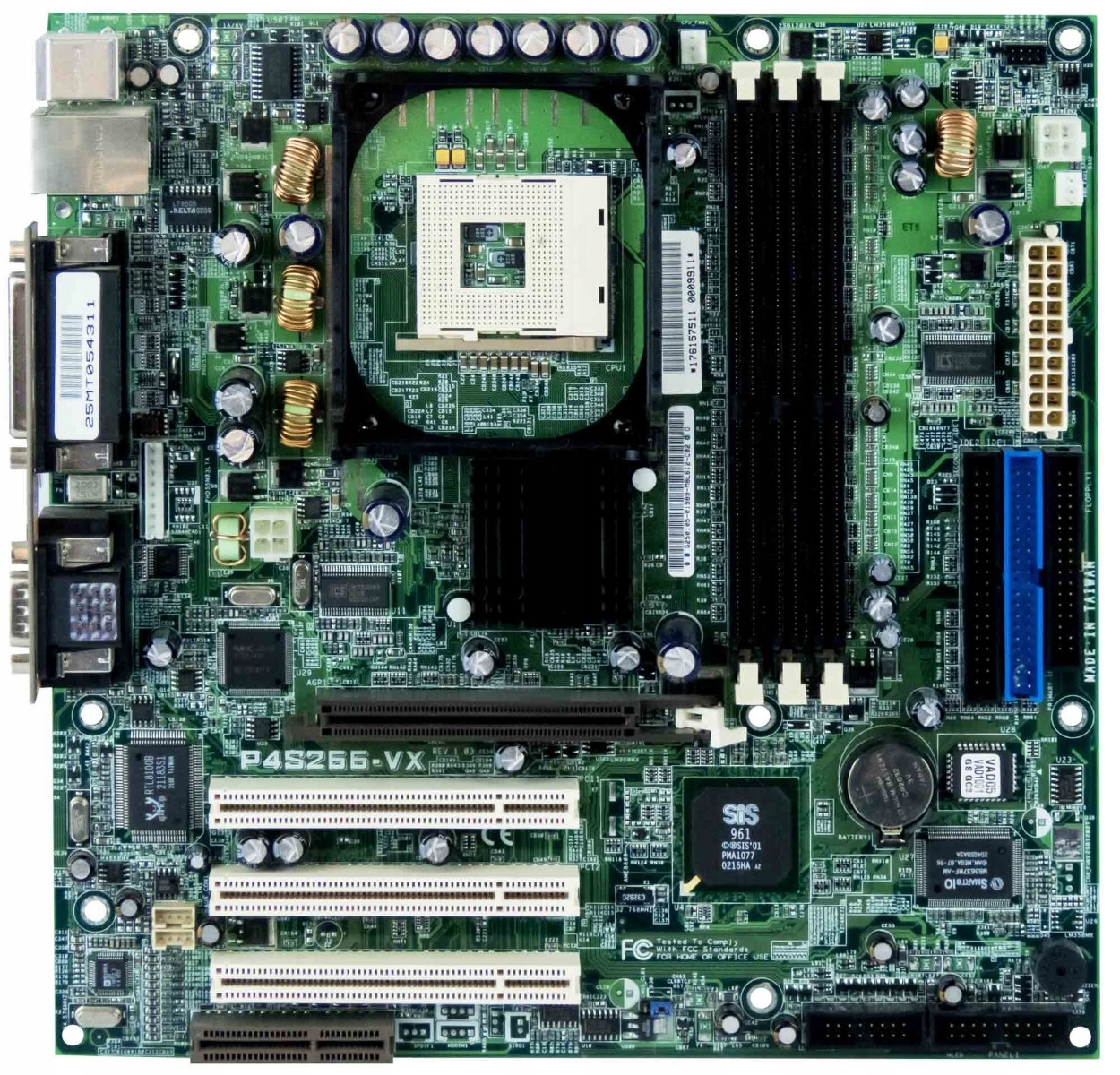 Asus P4S266-VX Sis 650 s478 Ddr Agp Pci Sony Vaio