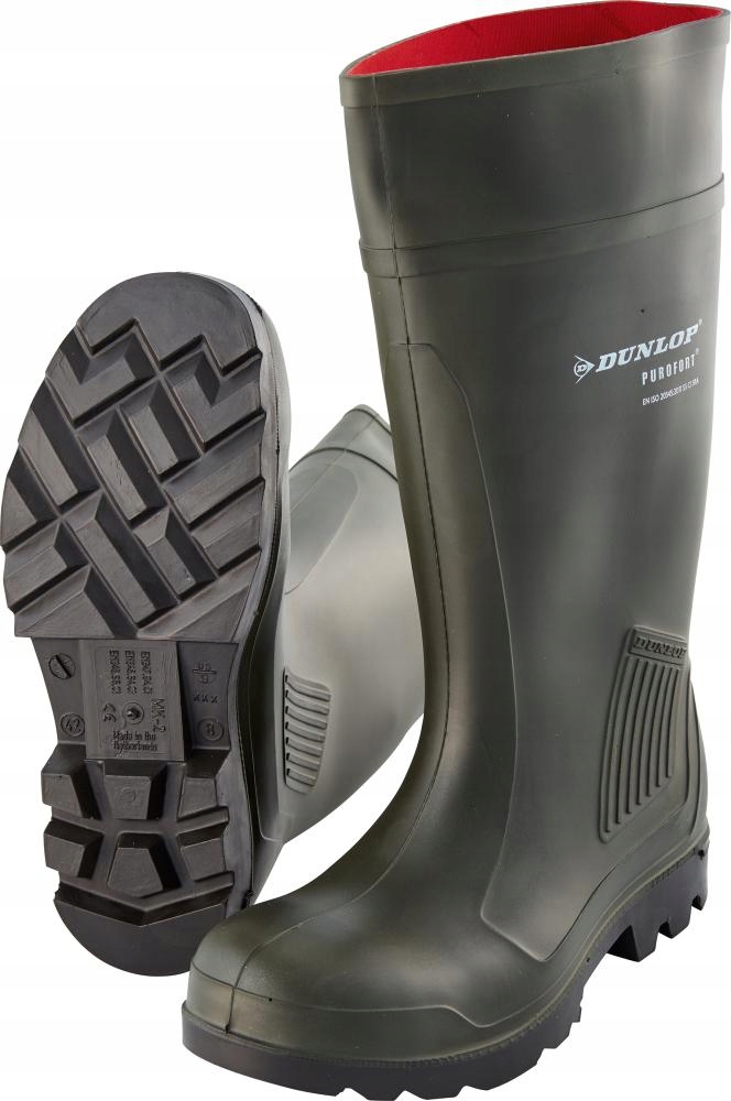 

Dunlop Kalosze robocze ochronne Bhp Purofort r. 45