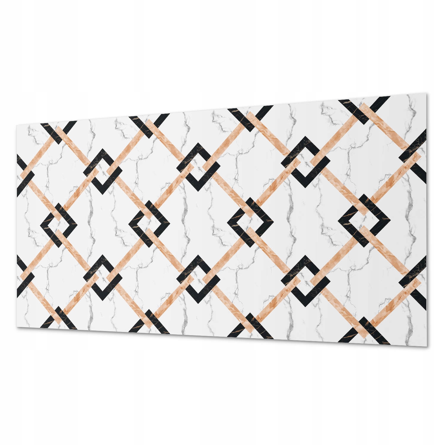 Samolepiaci panel Vinylové mramorové vzory v geometrickom štýle 120 x 60 cm