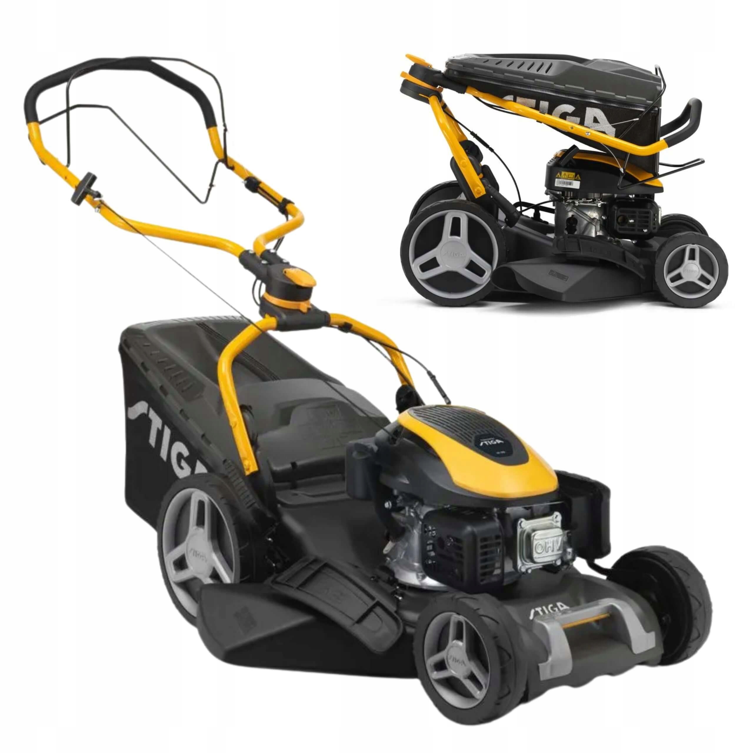 Mocna Kosiarka Spalinowa Z Napędem Stiga 753 S Mulczowanie Wyrzu Boczny