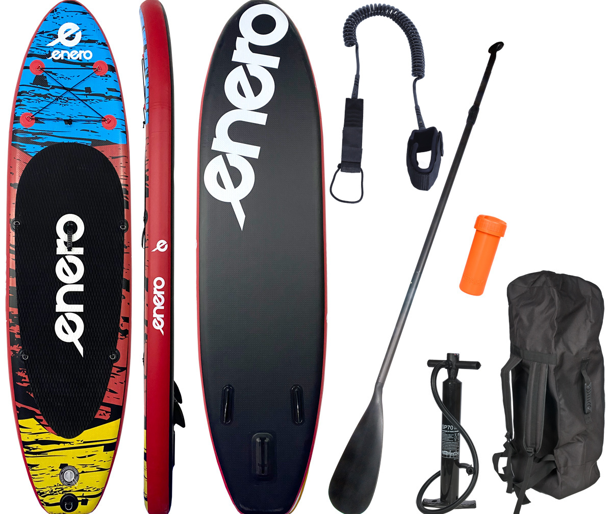 DESKA SUP PADDLE BOARD 300cm Pompowana ENERO Linka