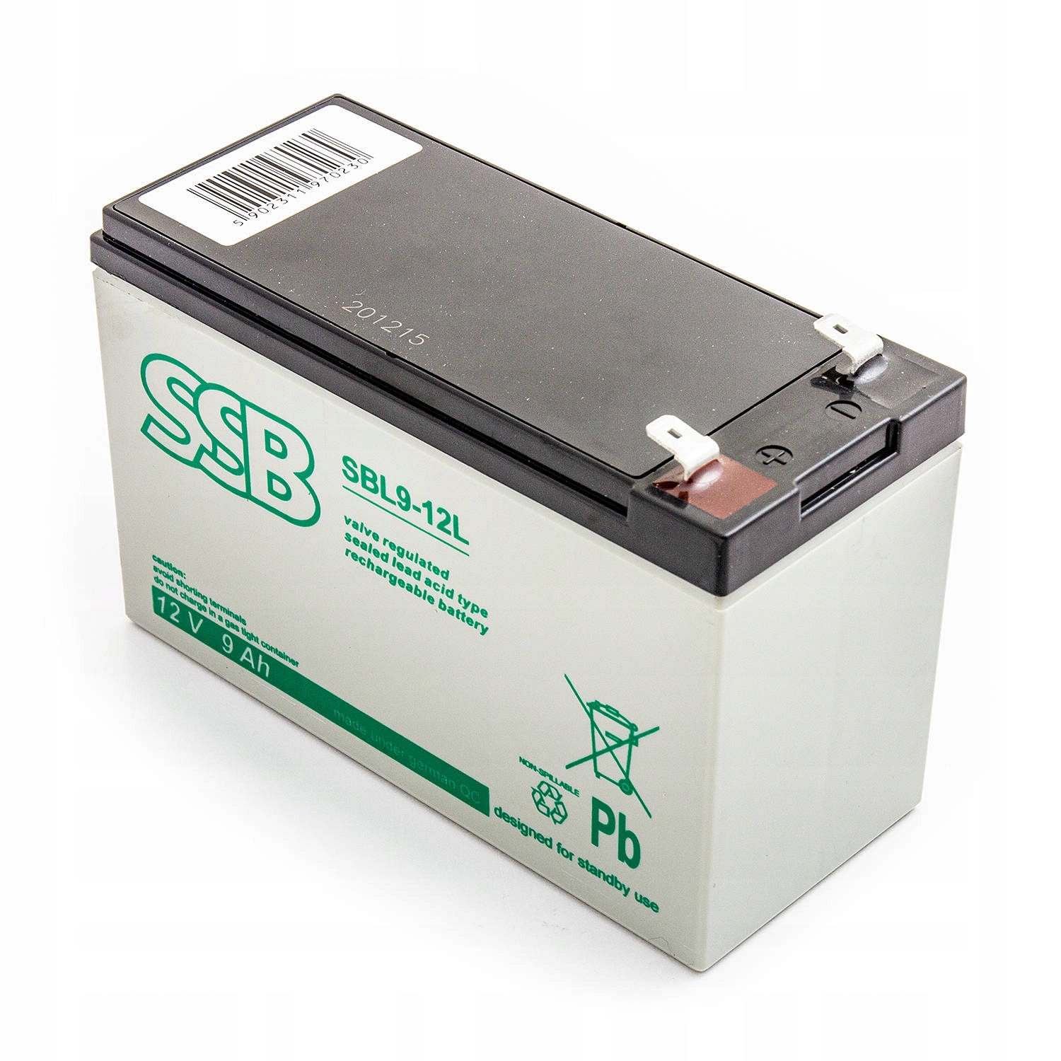 

Akumulator Ssb Sbl 9-12L 12V 9Ah Agm
