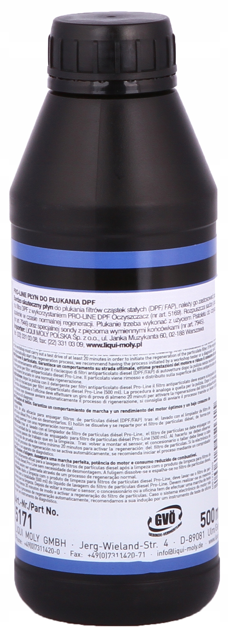 LIQUI MOLY PRO-LINE PŁYN DO PŁUKANIA DPF - 5171 Stan opakowania oryginalne