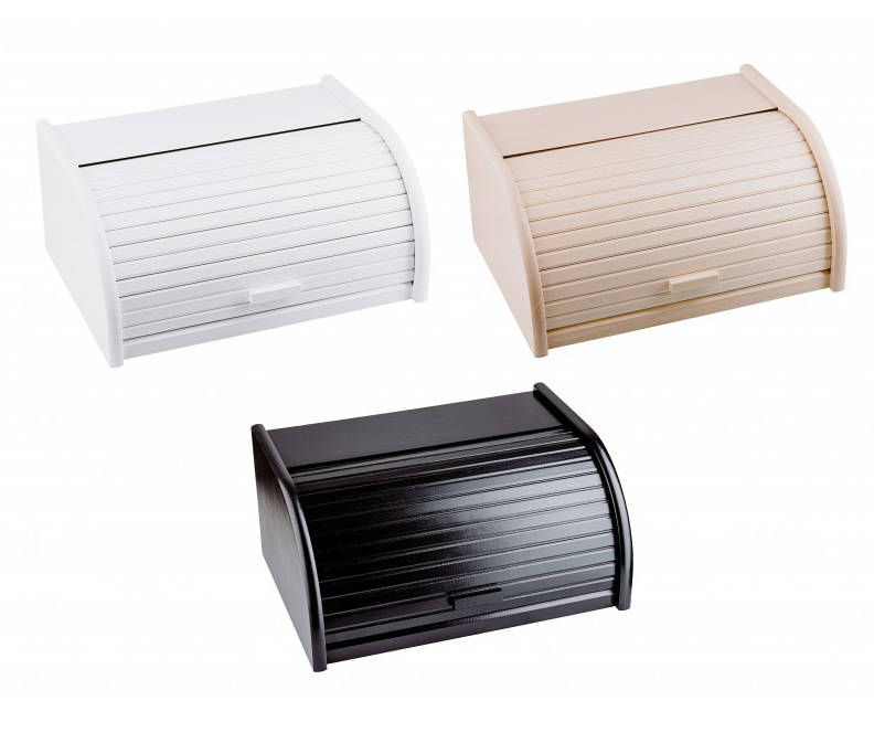 CHLEBAK DREWNIANY Z ŻALUZJĄ NATURALNY Rodzaj jednoczęściowy