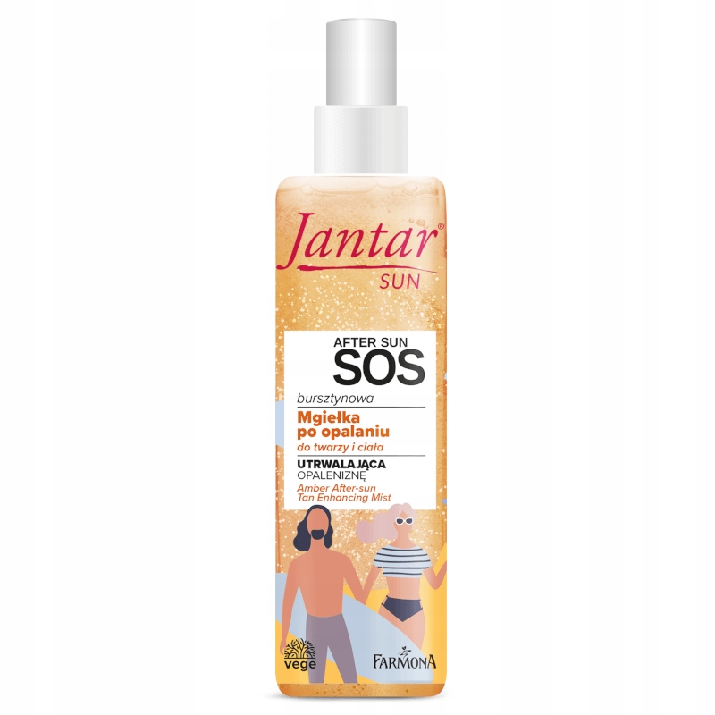 FARMONA JANTAR SUN MGIEŁKA UTRWA PO OPALANIU 200ml