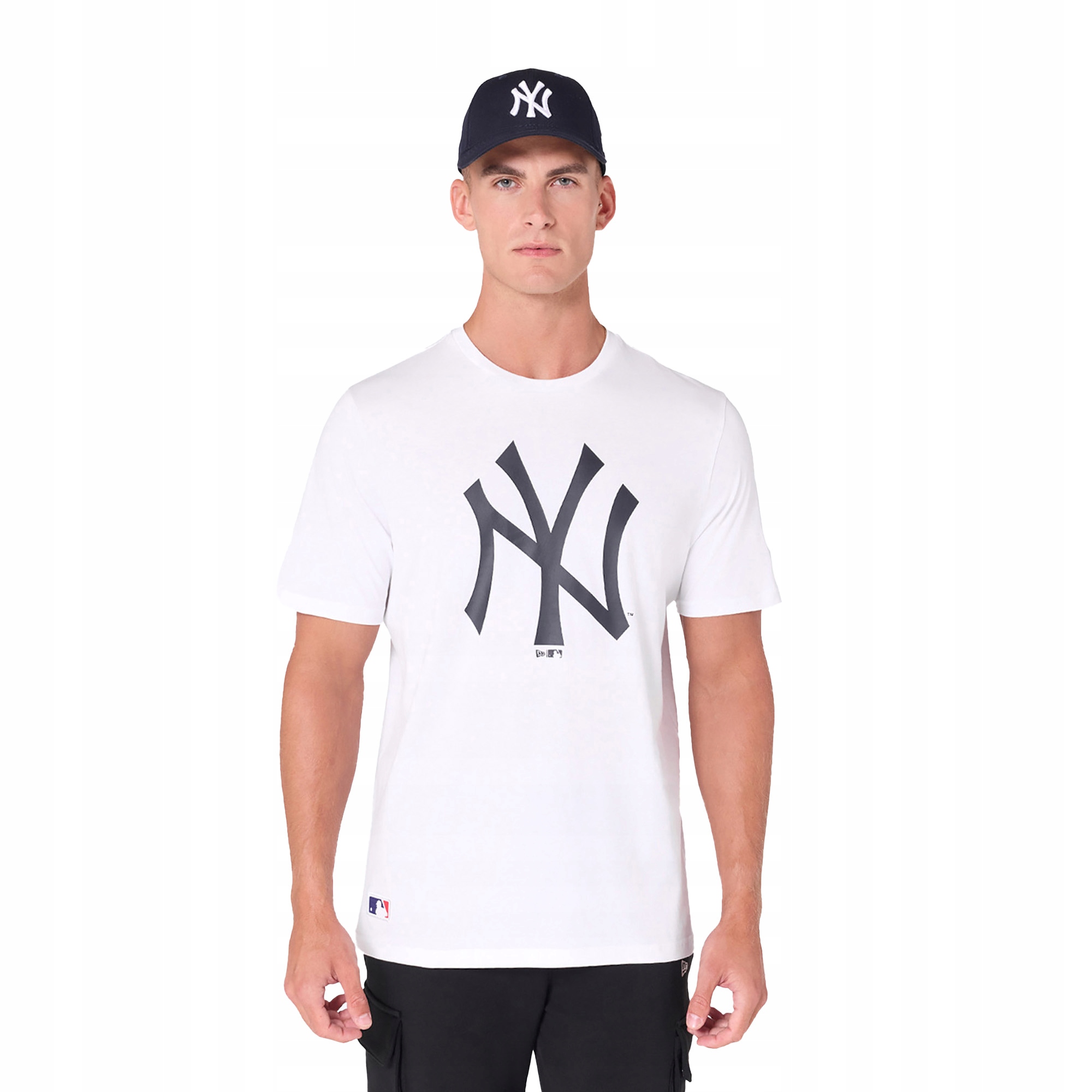 Pánské tričko New Era Nos Mlb Rregular New York Yankees white