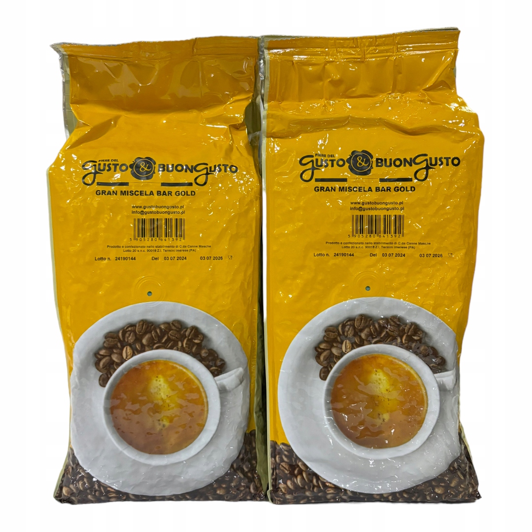 Levně Káva ze Sicílie. Celá zrna. Pravé espresso! 2 x 1 kg