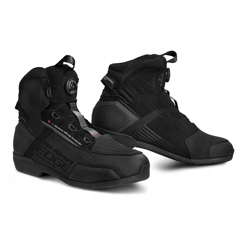 Pánske nepremokavé topánky Shima Edge Wp Men Black motocyklové Darčeky