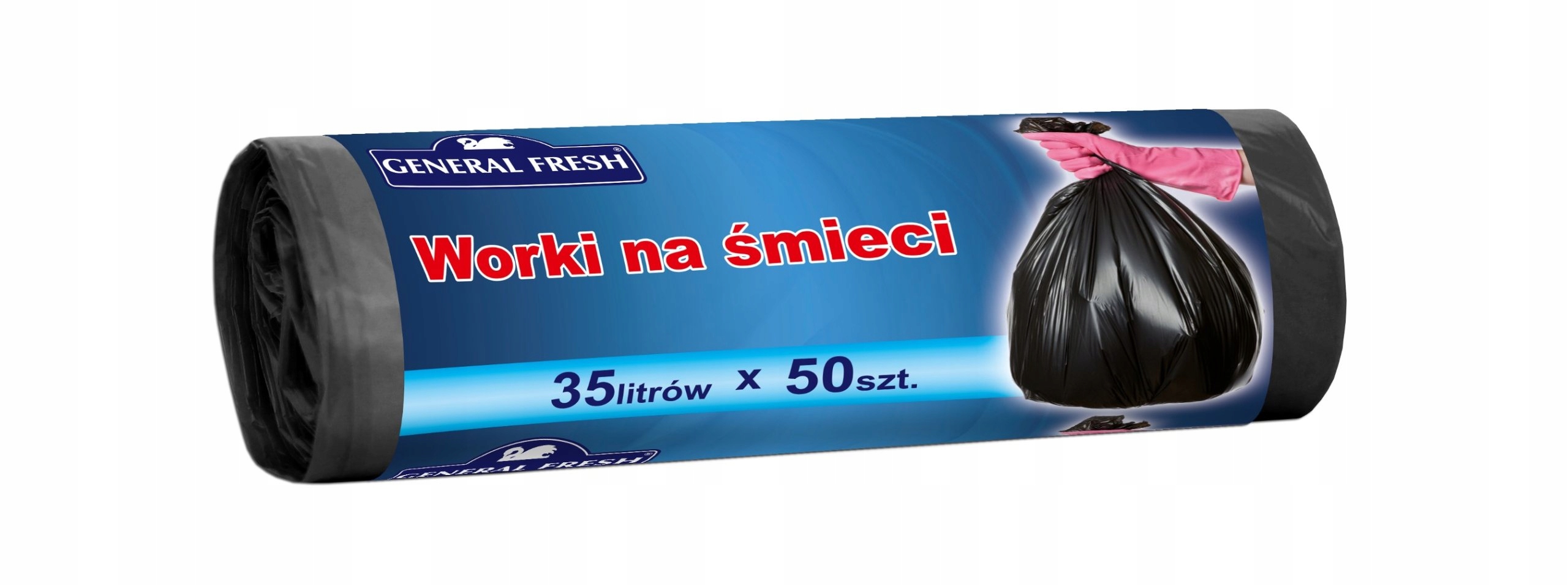 

Worki na śmieci 35L 50 szt. Czarne