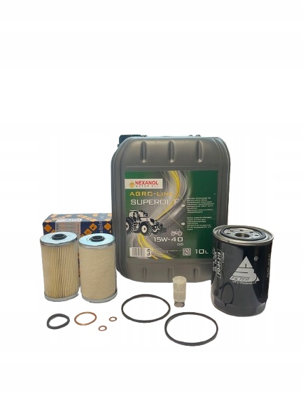 Filtry Ursus C 330 C360 Olej superol F 15w40 10L filtr oleju Paliwa Zestaw