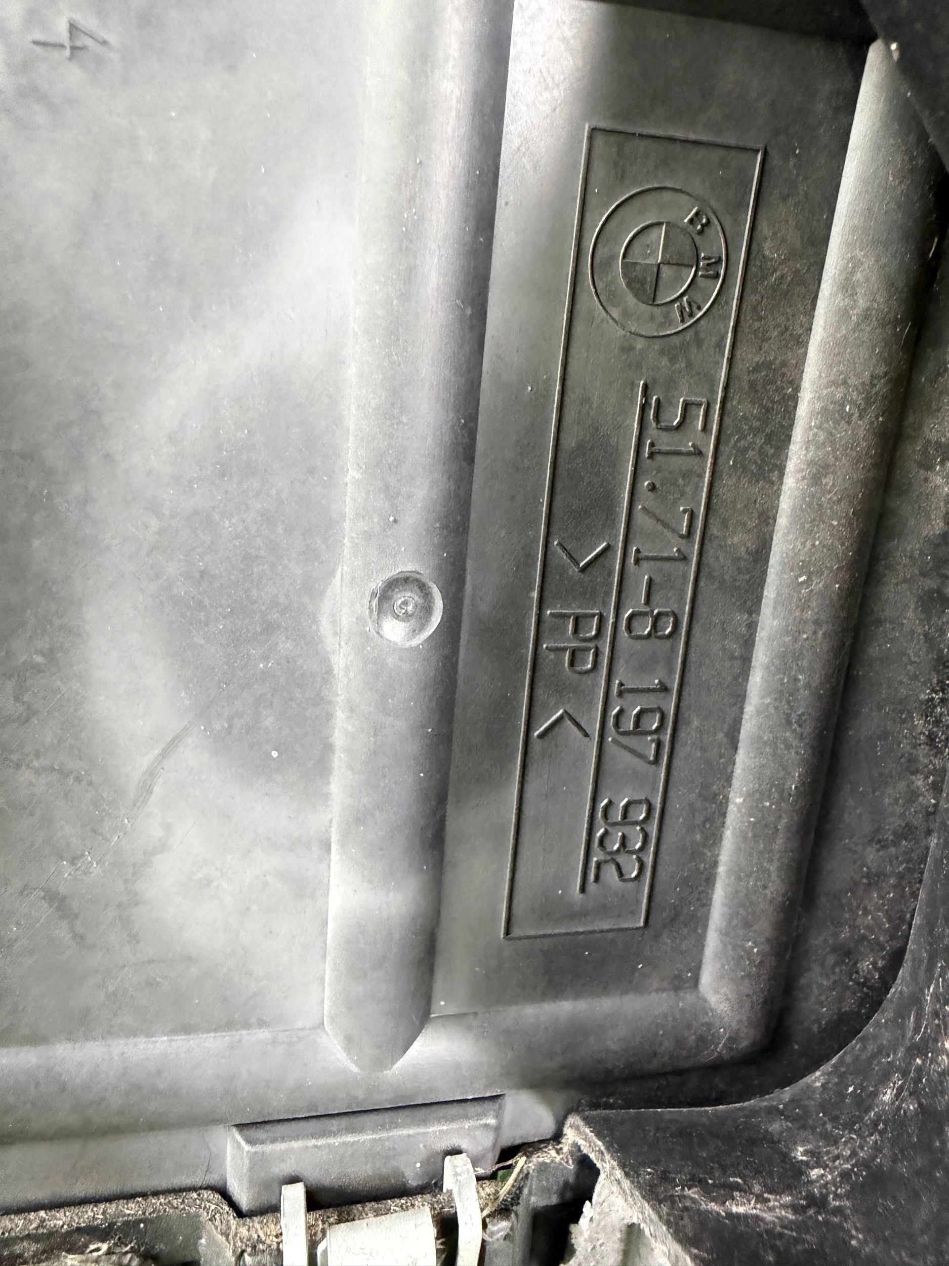 Bmw 3 E46 00- motor cover cover below engine 51718197932