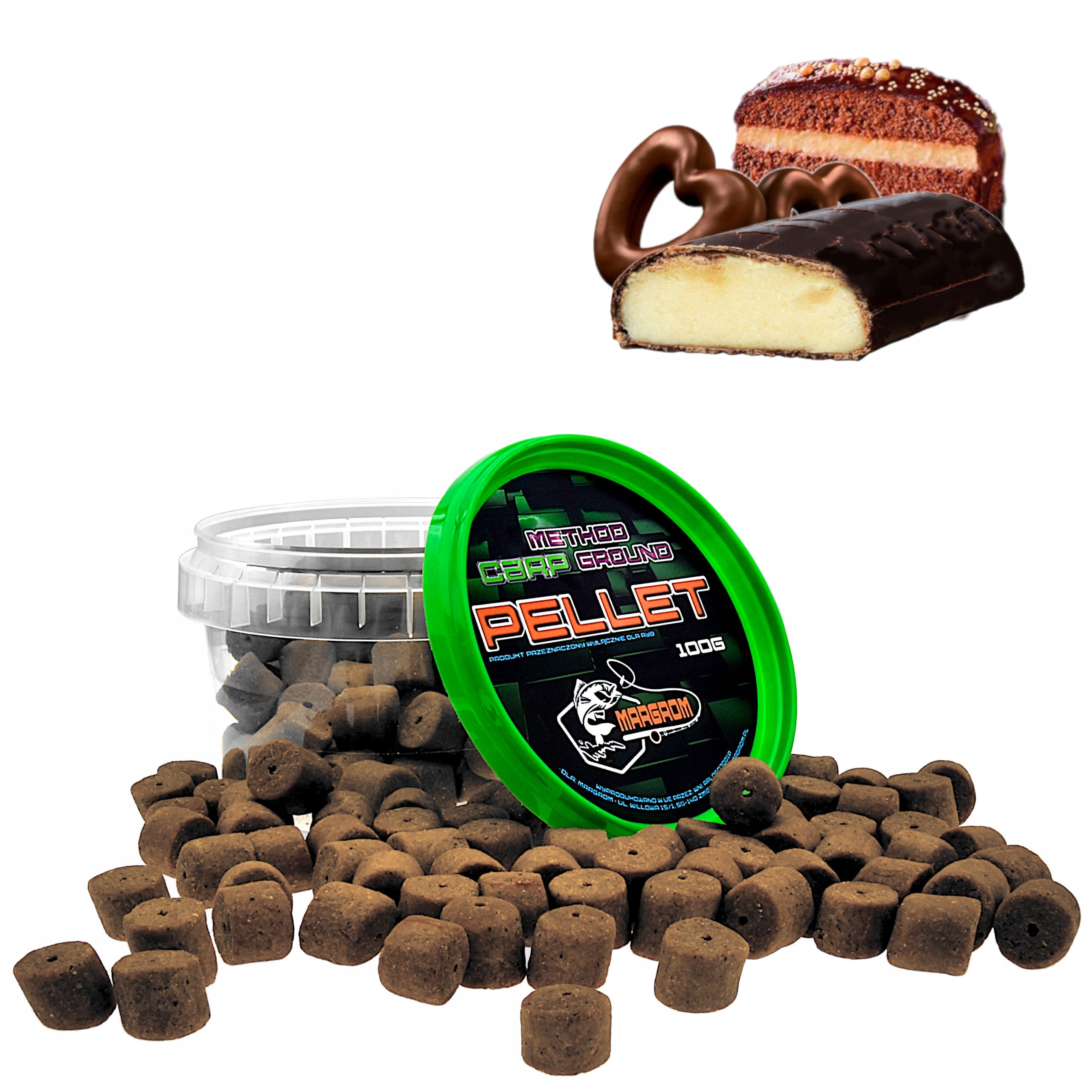 Pellet Haczykowy Margrom 12mm 100g Piernik Marcep