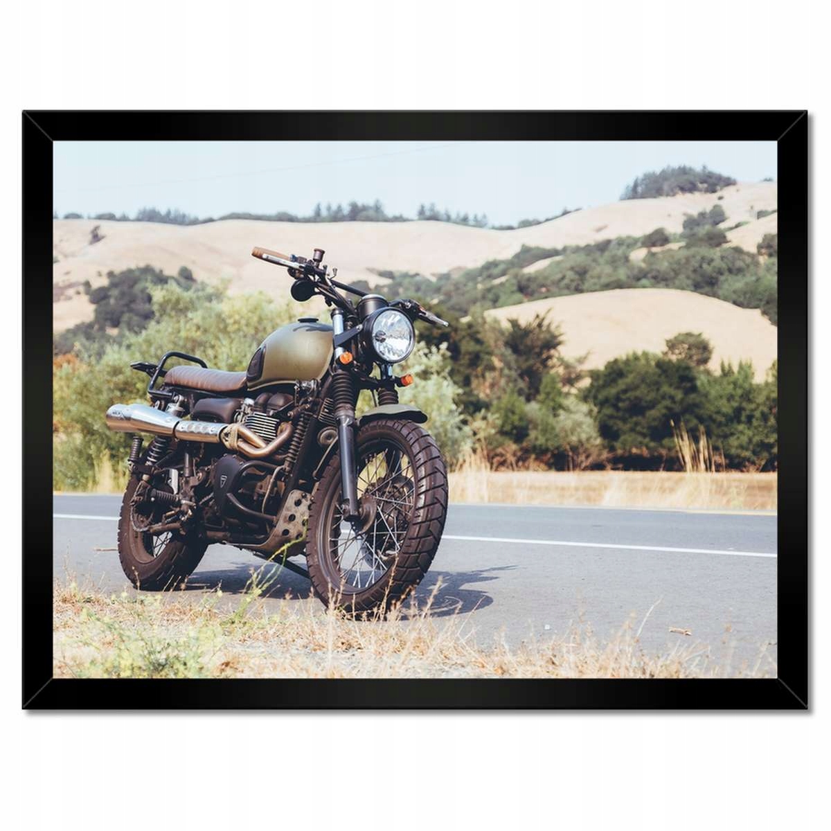 Plakáty v rámu 40x30 Motocykl Motorky Dvě kola