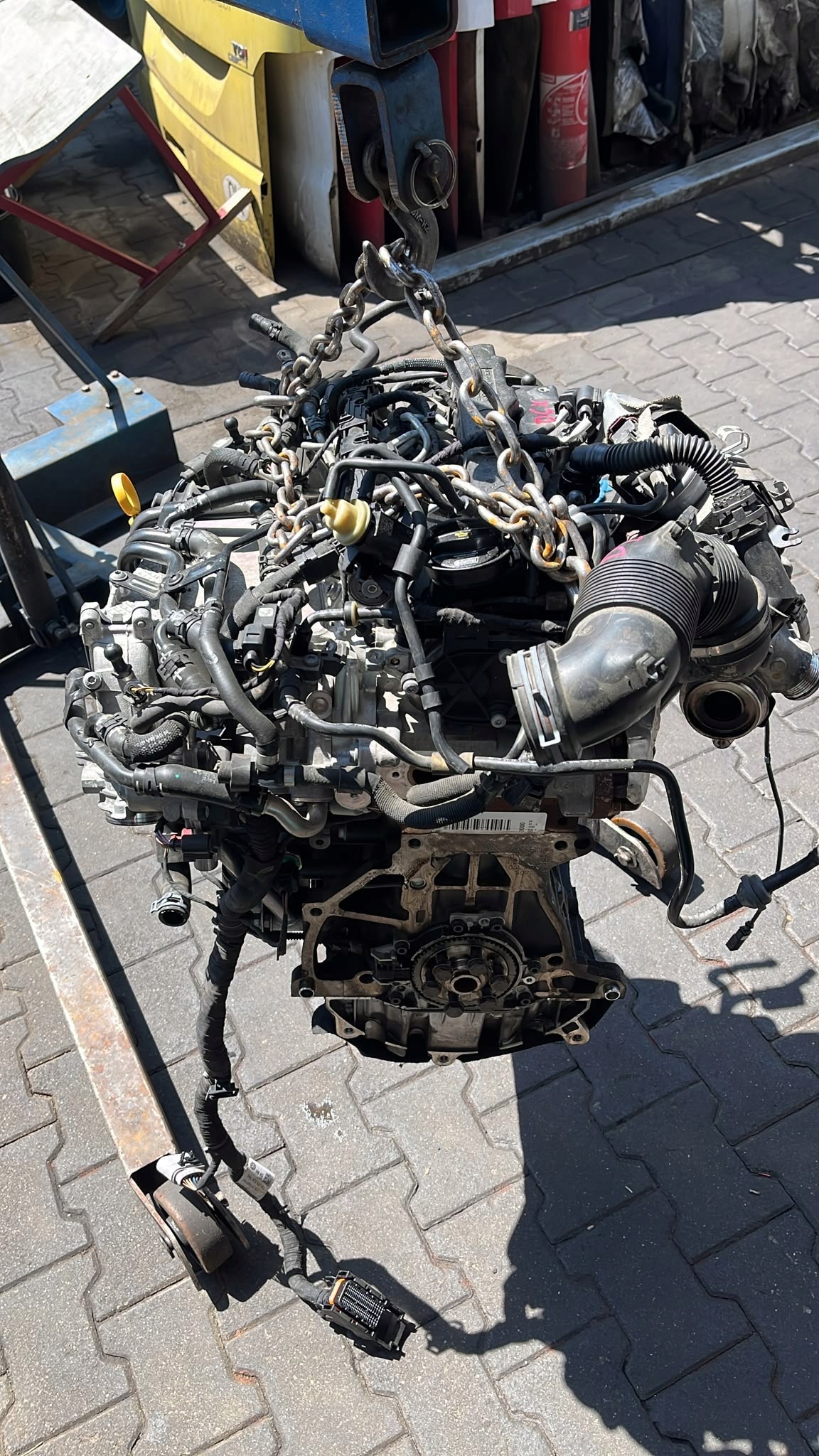 engine complete SKODA 1,6 TDI 50TYS KM DCX