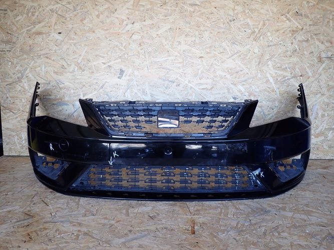 SEAT LEON III LIFT 17- front bumper front without pdc washer