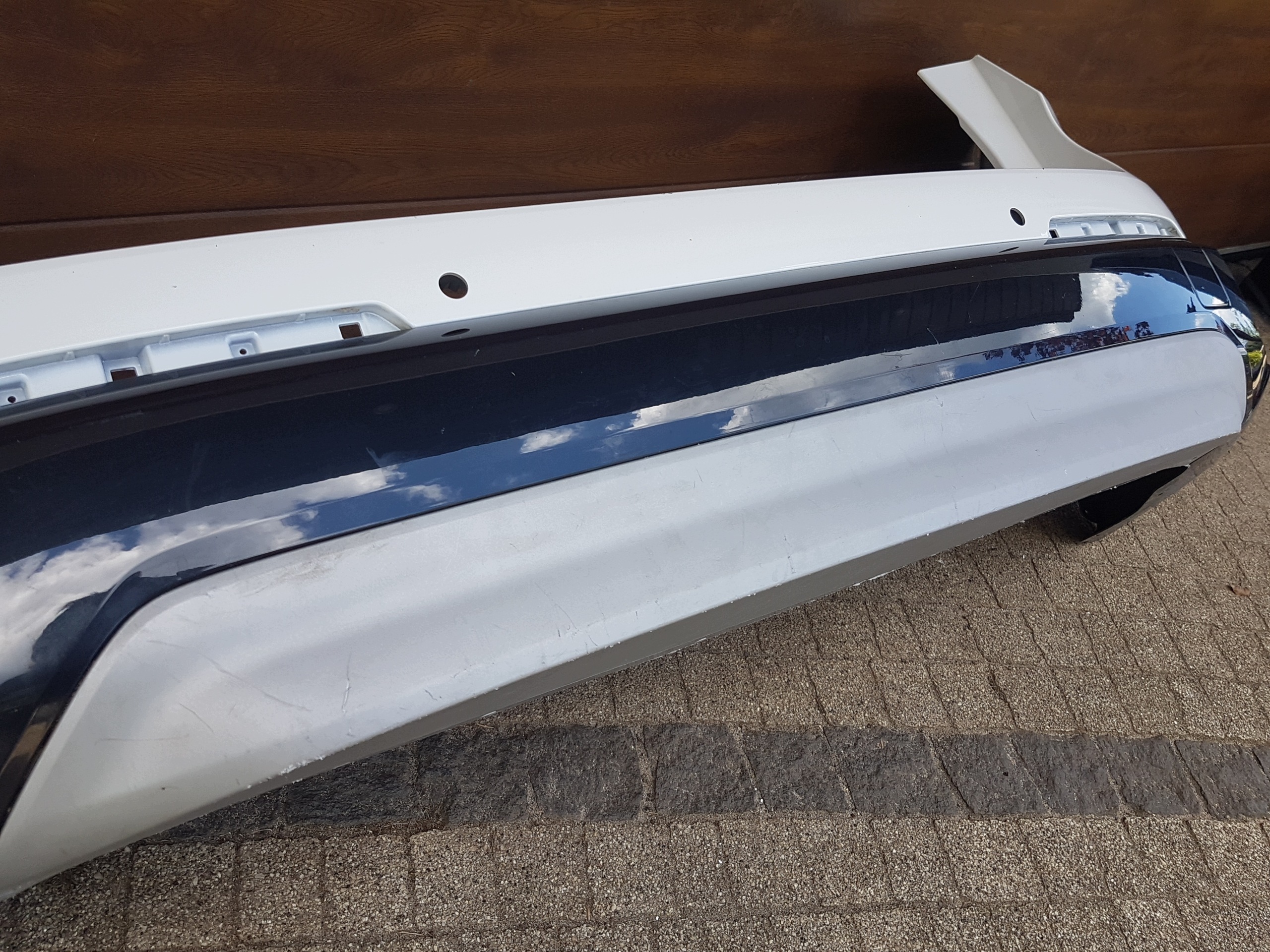 bumper rear rear part BMW iX1 U11 BEV X-LINE