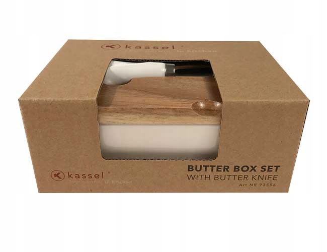 PORCELANOWA MASELNICZKA Z NOŻYKIEM KASSEL Kod producenta 93556