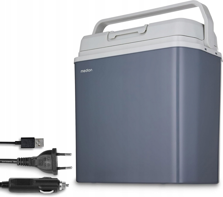 Lodówka turystyczna Medion 20L z funkcją grzania i chłodzenia 12V/230V