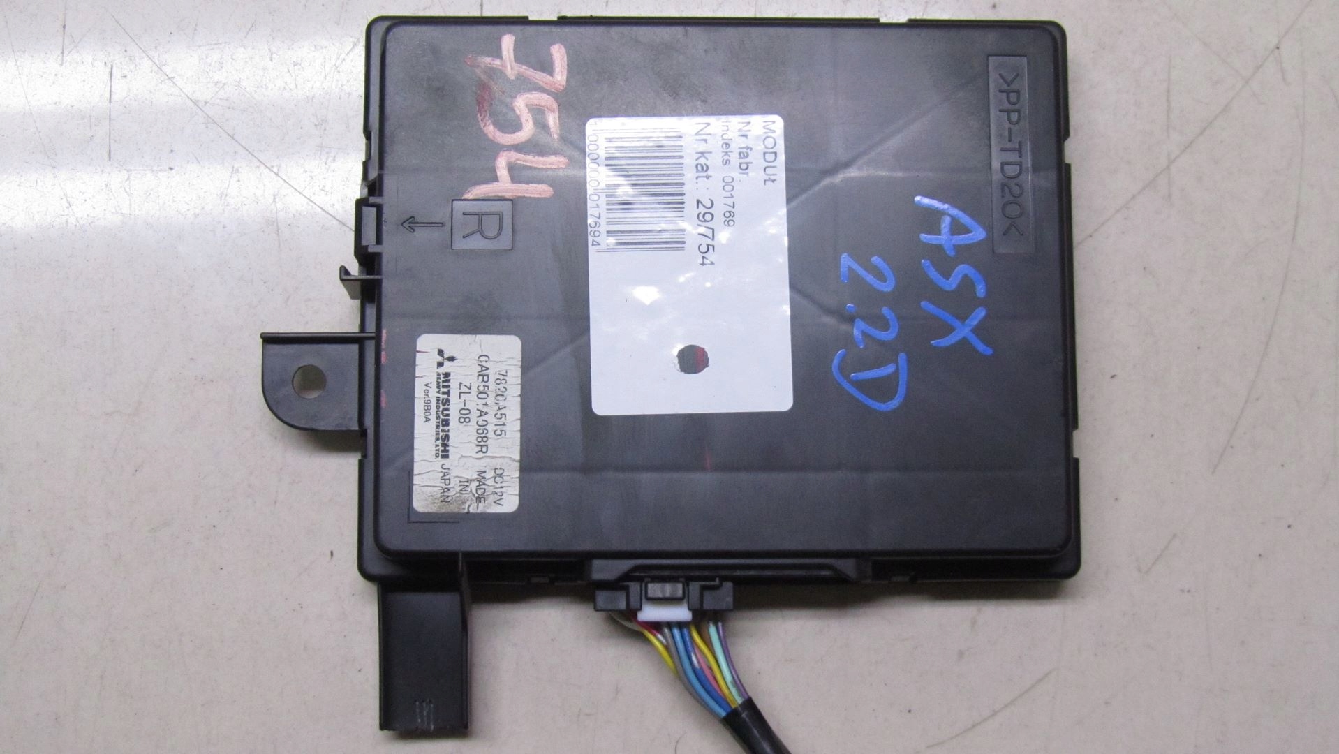 029/754 - МОДУЛЬ КОНДИЦИОНЕРА MITSUBISHI ASX 7820A515 10-17