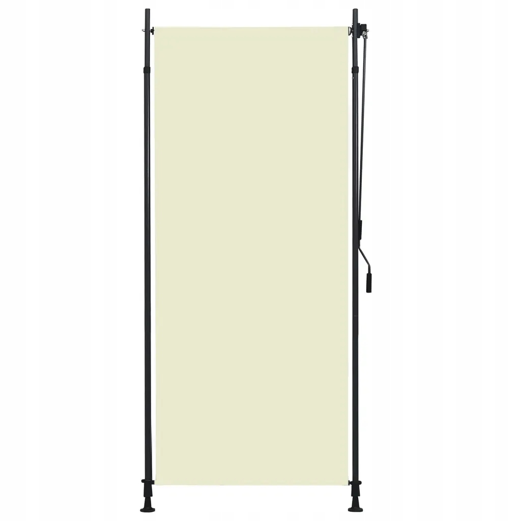Venkovní roleta 100 x 270 cm krémová Krémová 145939