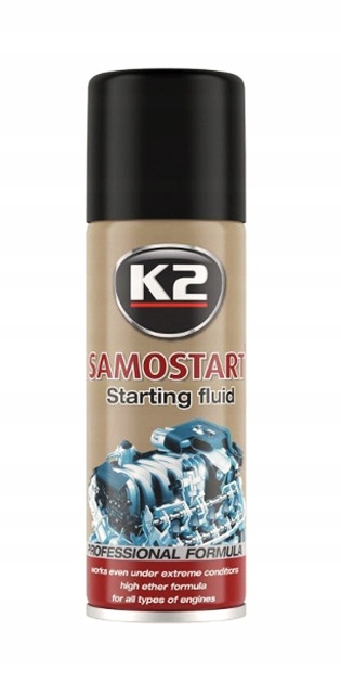 K2 Samostart Silnika Starter -54C Skuteczny 150ml