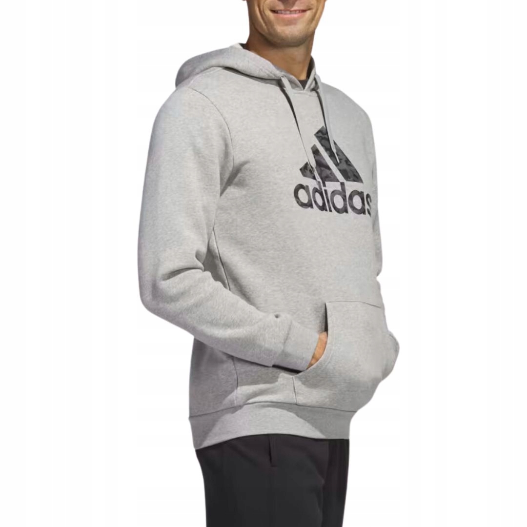 Bluza męska sportowa Adidas treningowa idealna na każdą aktywność kaptur XL