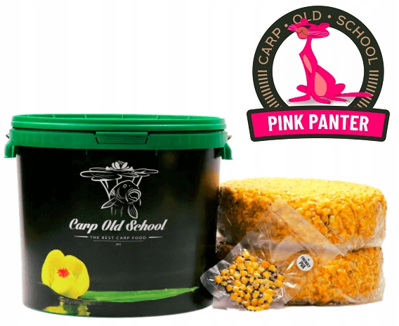 Kukuřice Carp Old School Kbelík Pink Panter 10 kg