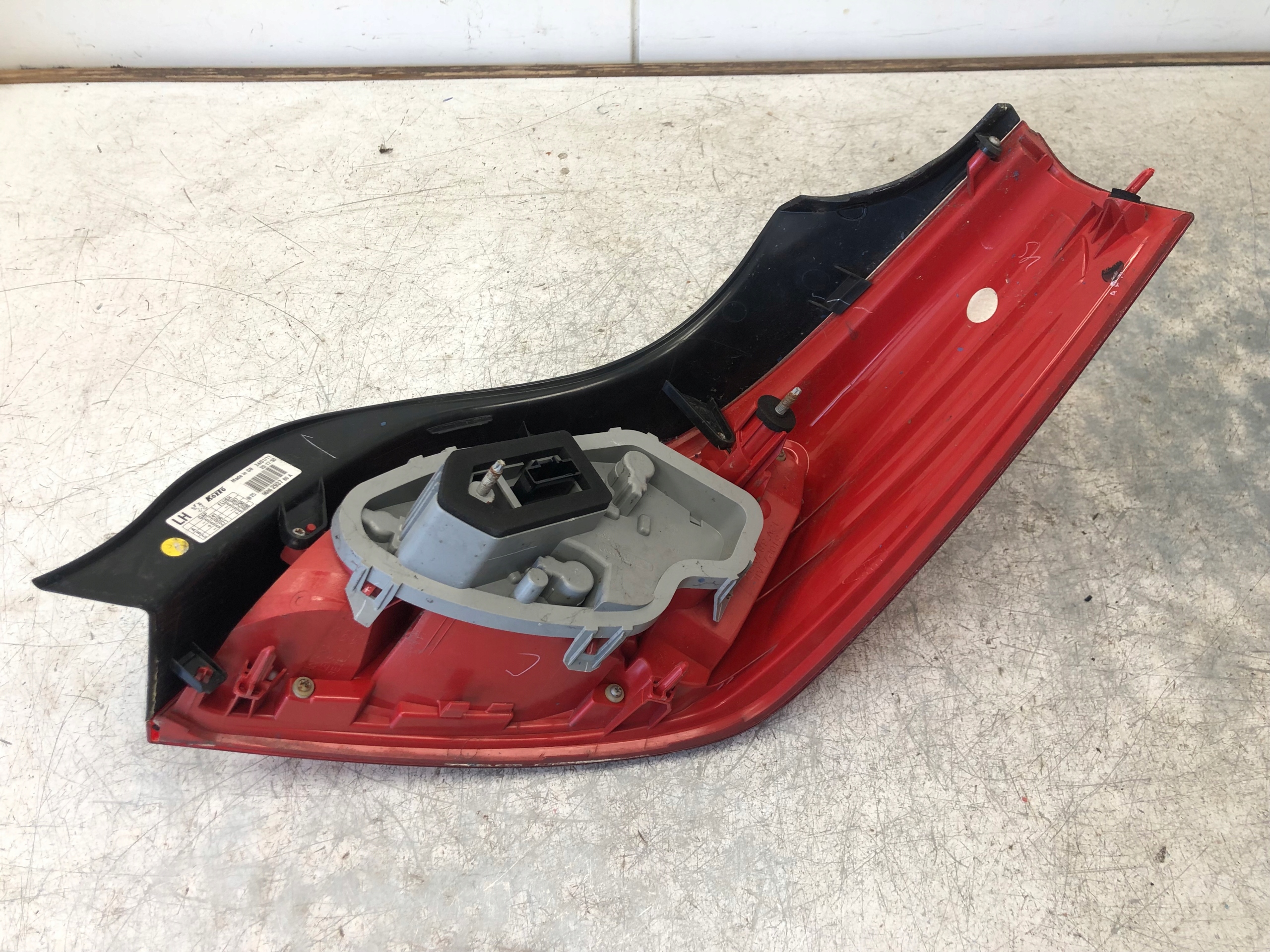 light left rear part LED PEUGEOT 508 sedan 9686293780A