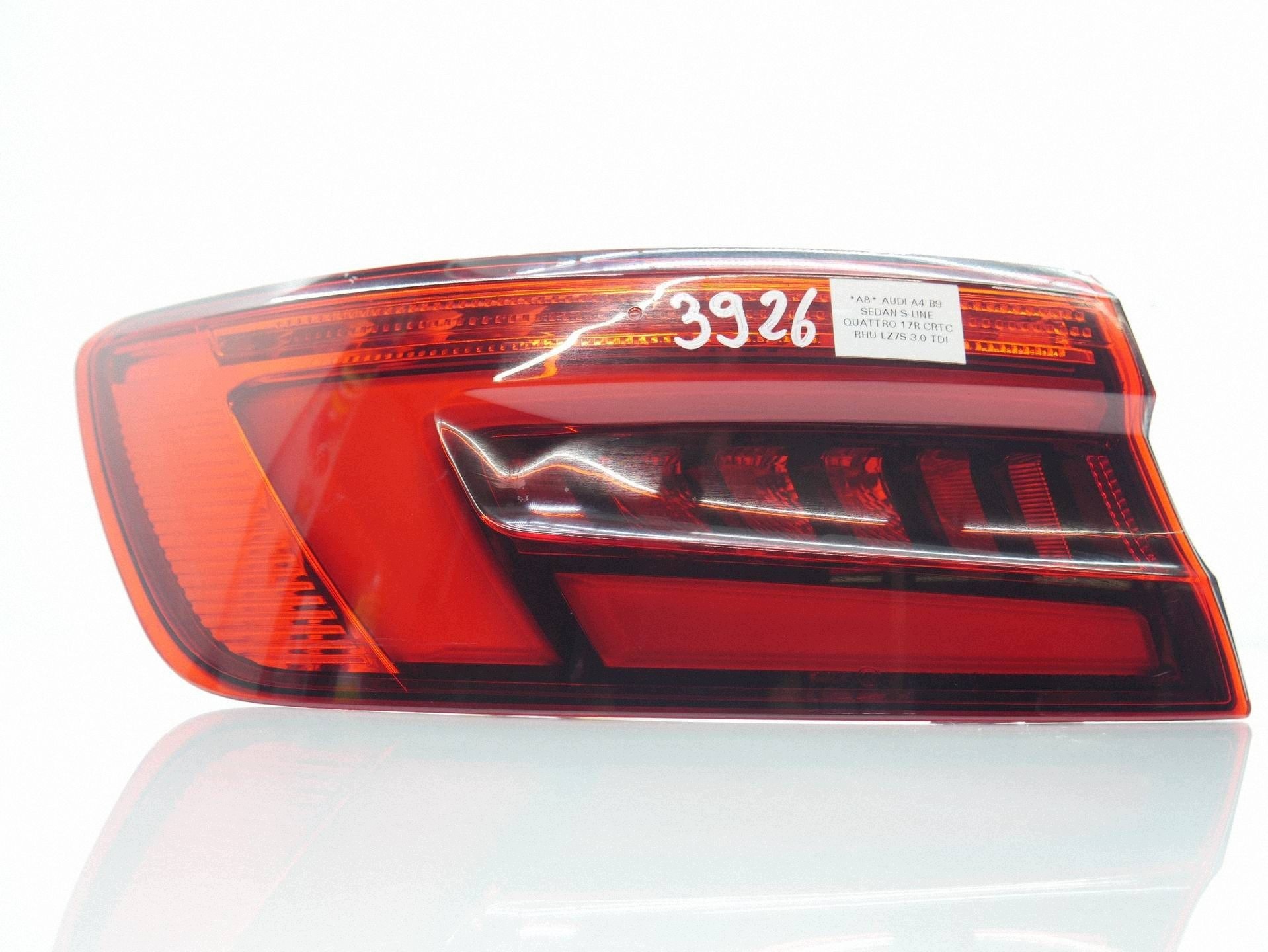 feu gauche arrière gauche arrière AUDI A4 S4 B9 8W berline 2015-2019 8W5945091C