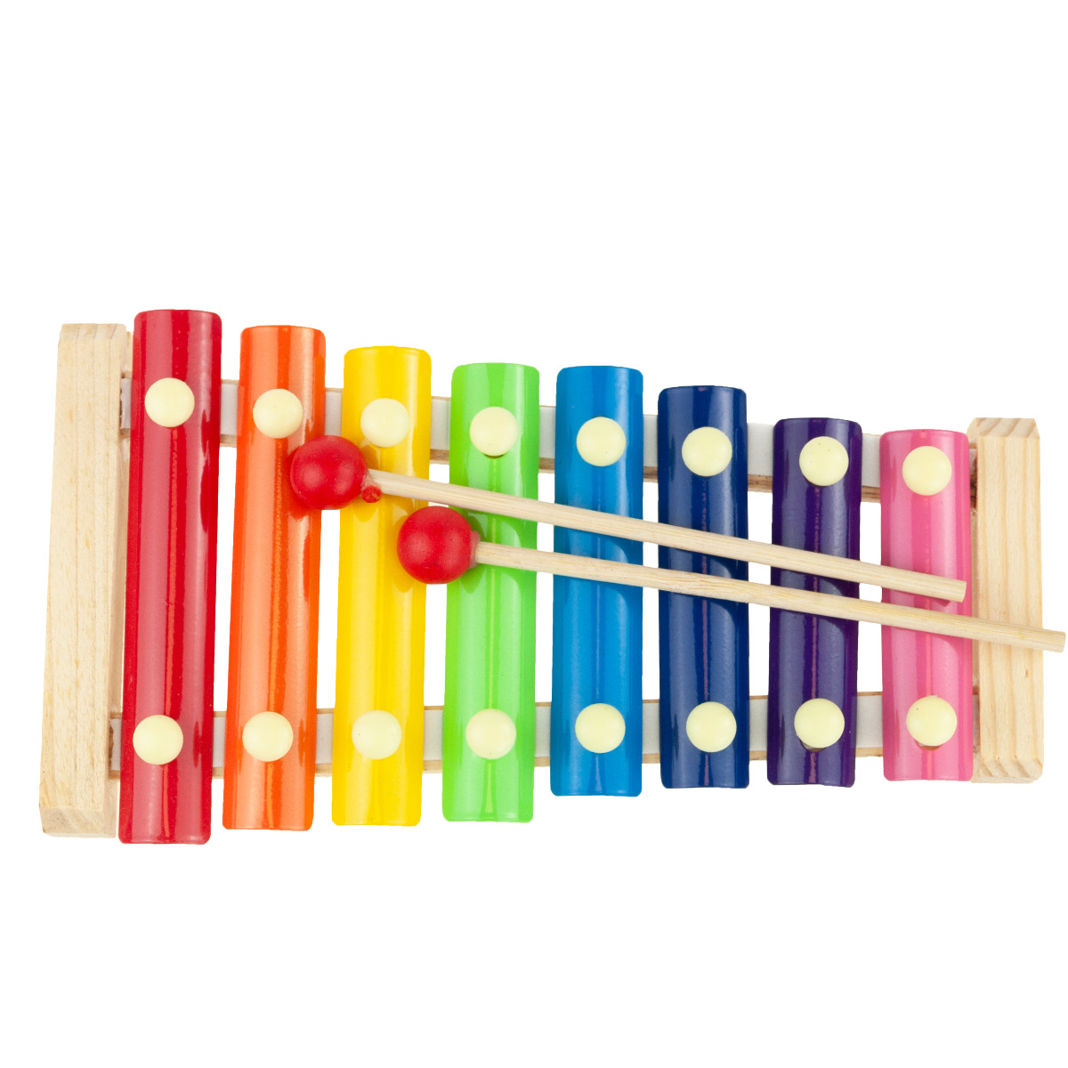 DREWNIANE INSTRUMENTY ZESTAW DLA DZIECI CYMBAŁKI Bohater brak