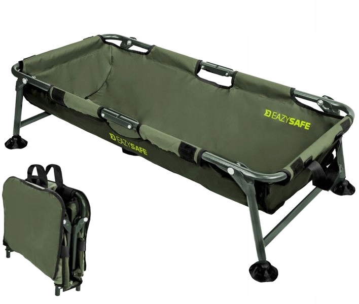 Kołyska karpiowa Delphin Eazy Safe 100 x 50 x 30 cm składana mata wędkarska