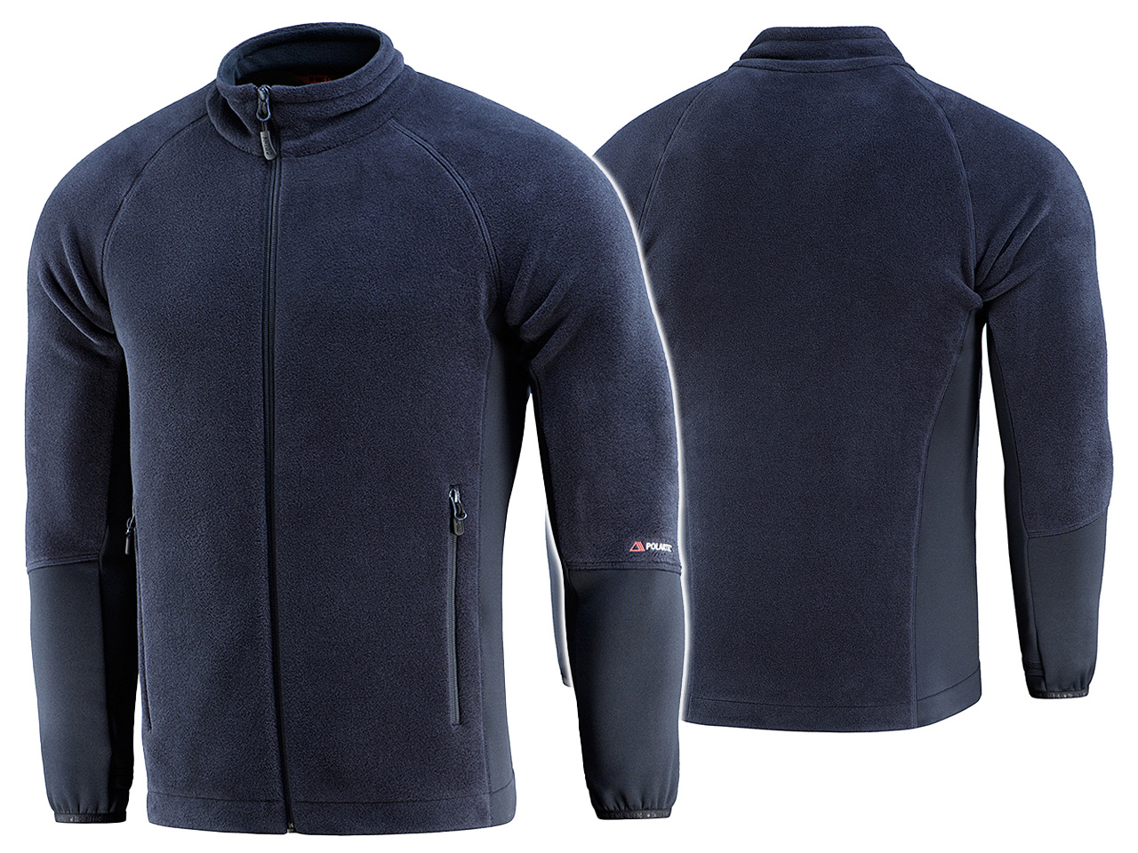 Bluza Męska Polarowa Bez Kaptura Polartec Sport M-tac Dark Navy Blue XXL