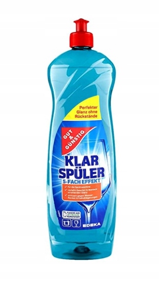 

G&g Klar Spuler nabłyszczacz do zmywarki 1L De