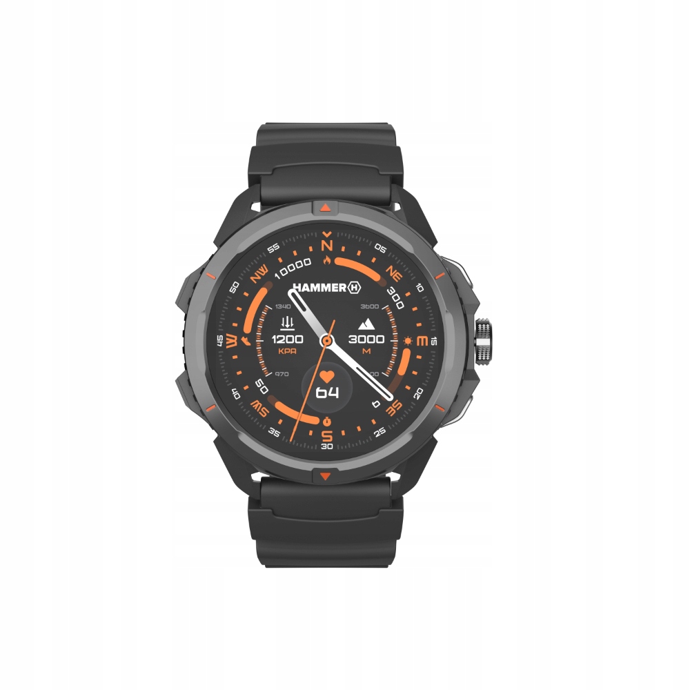 Hammer Watch 2 Smart watch Gps (satellite) Amoled 1.5" Waterproof